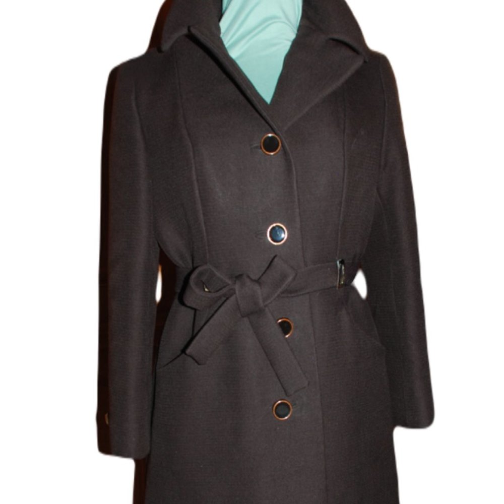 The World's Best Long Wool Coat, Medium